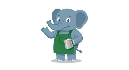 Eddie the Espresso Elephant