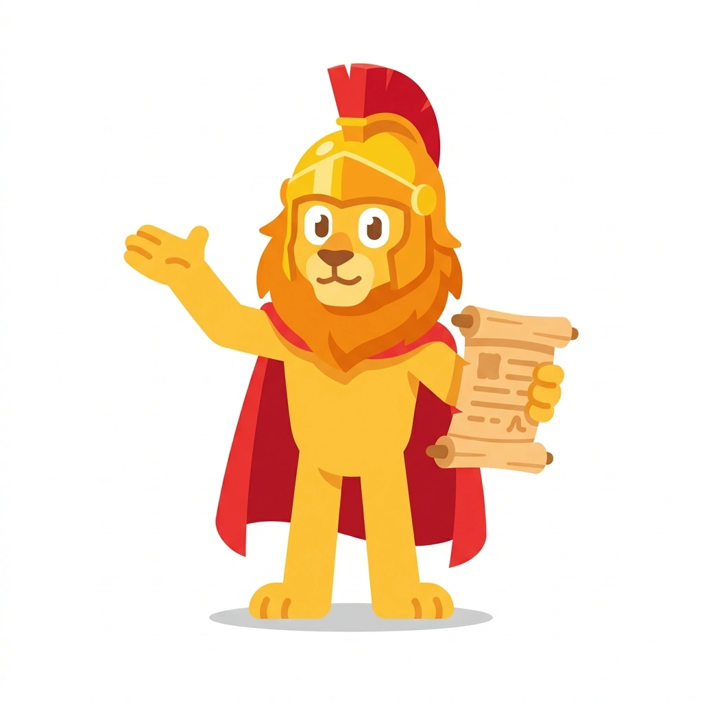 Leo the Legionnaire, the guide who teaches the Roman Portugal: Roads and Ruins course