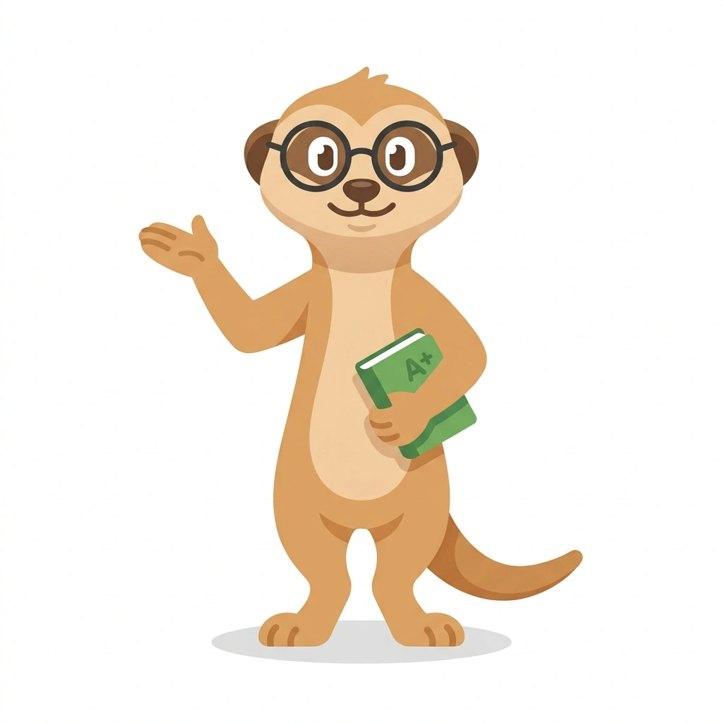 Mindy the Meerkat, the guide who teaches the Everyday Psychology: How Your Mind Works course