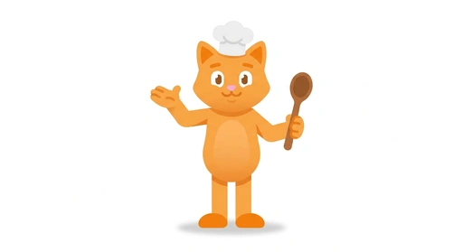 Cheddar the Chef Cat