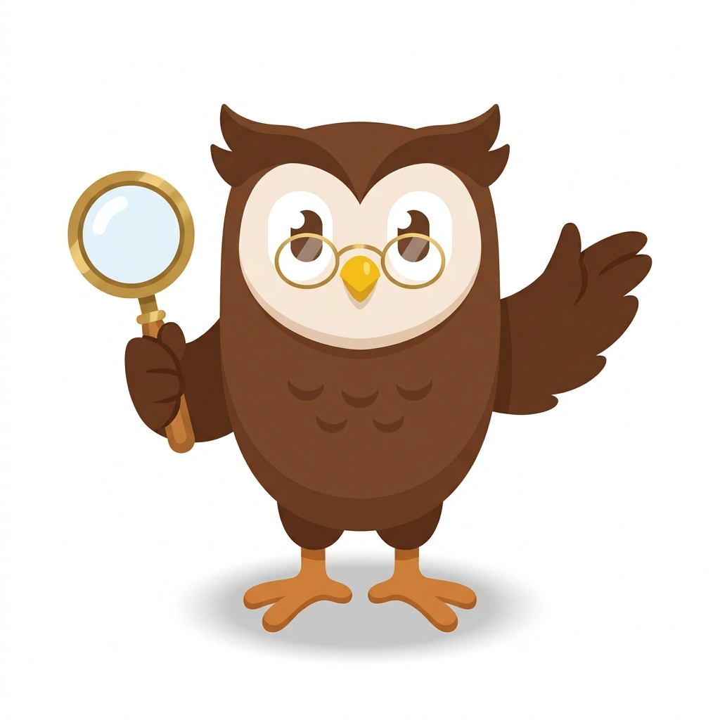 Otis the Owl, the guide who teaches the How to Learn Anything course