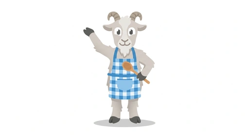 Gus the Griddle Goat