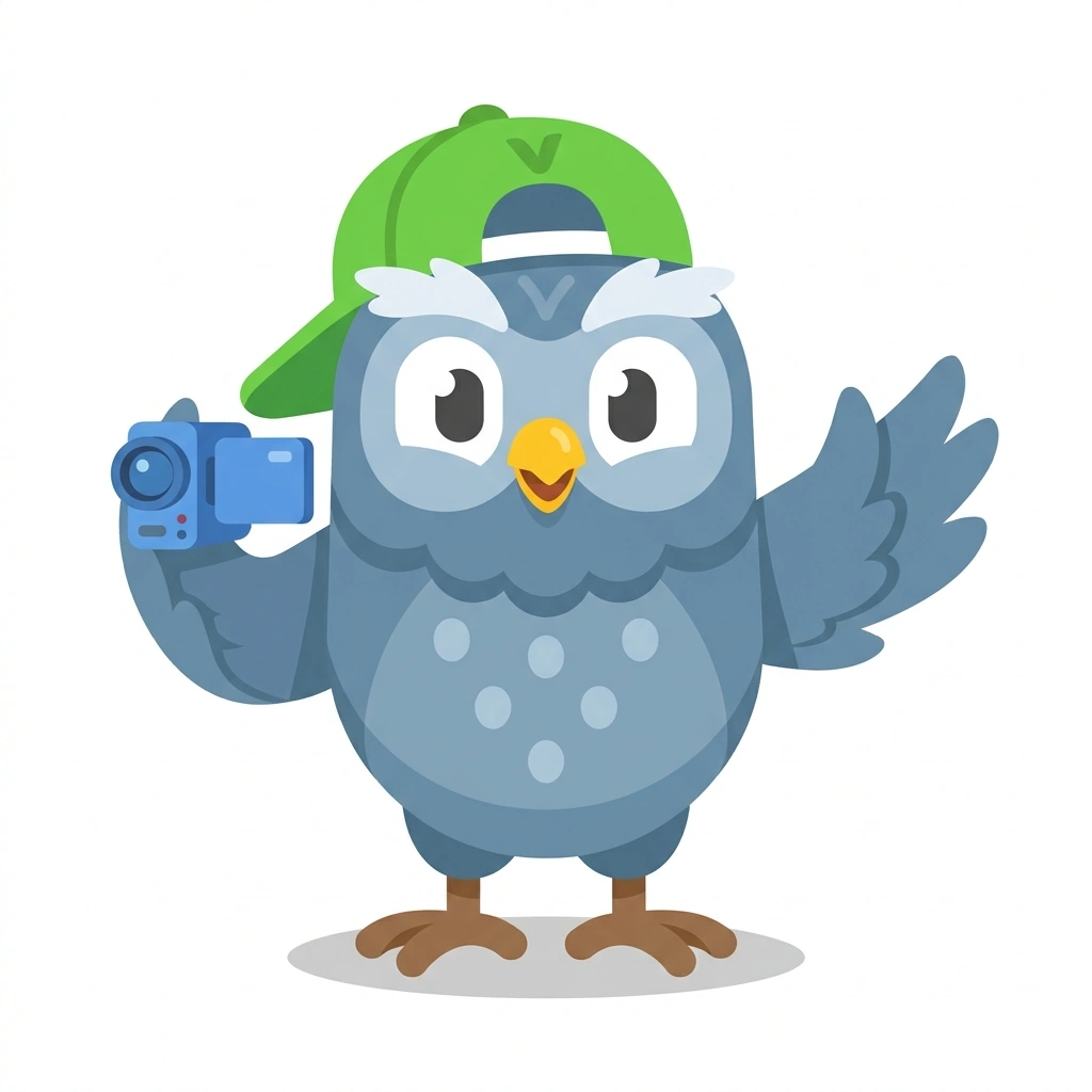 Appu the All-Rounder Owl, the guide who teaches the Growing Cardamom course