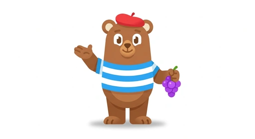 Benoit the Beret-wearing Bear