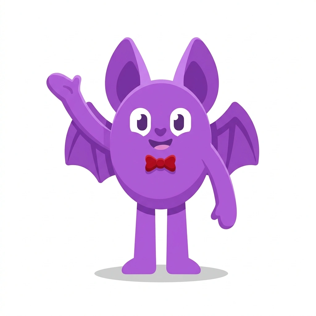 Victor the Velvet Bat, the guide who teaches the The Evolution of the Vampire course