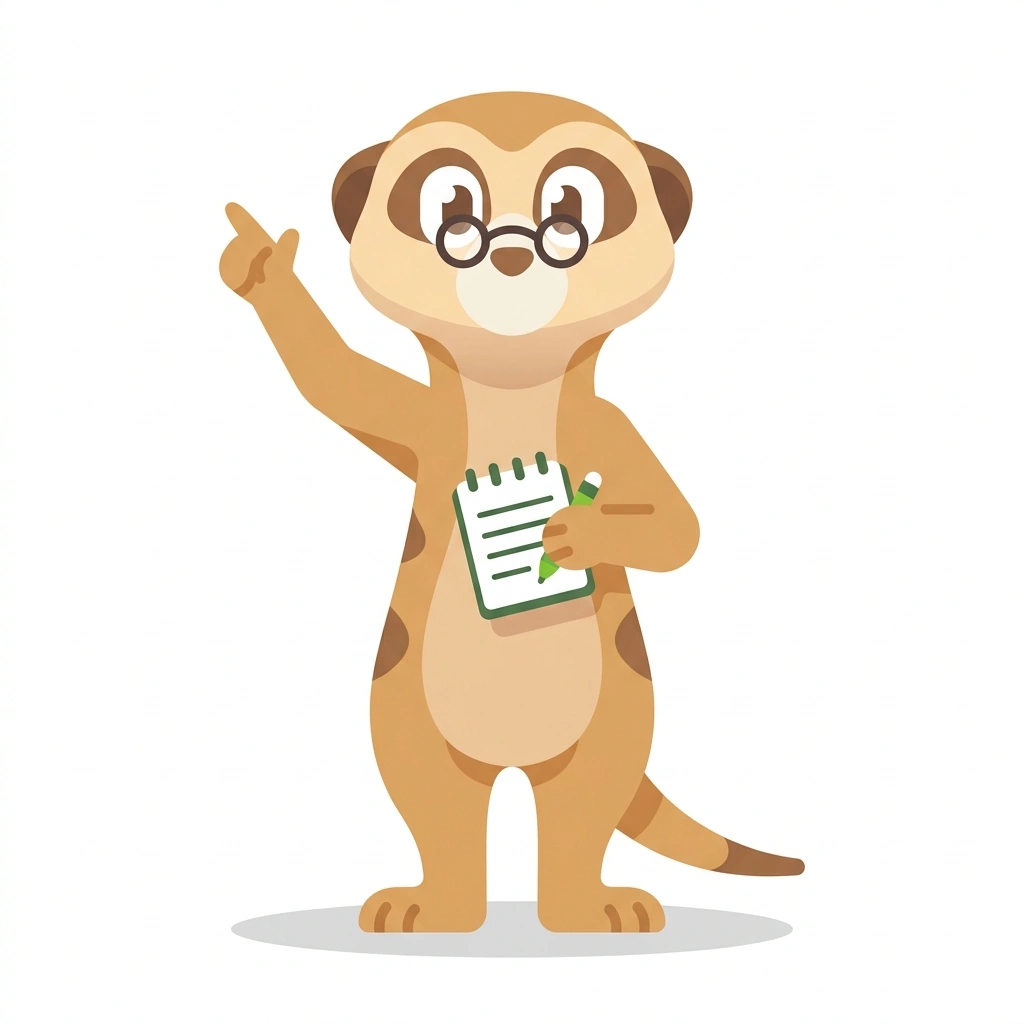 Milo the Meerkat, the guide who teaches the Everyday Psychology course