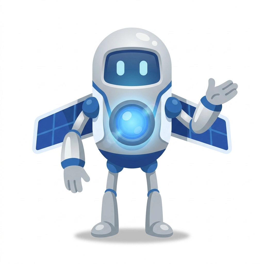 Sentry the Satellite, the guide who teaches the Satellite-Based Neural Monitoring course