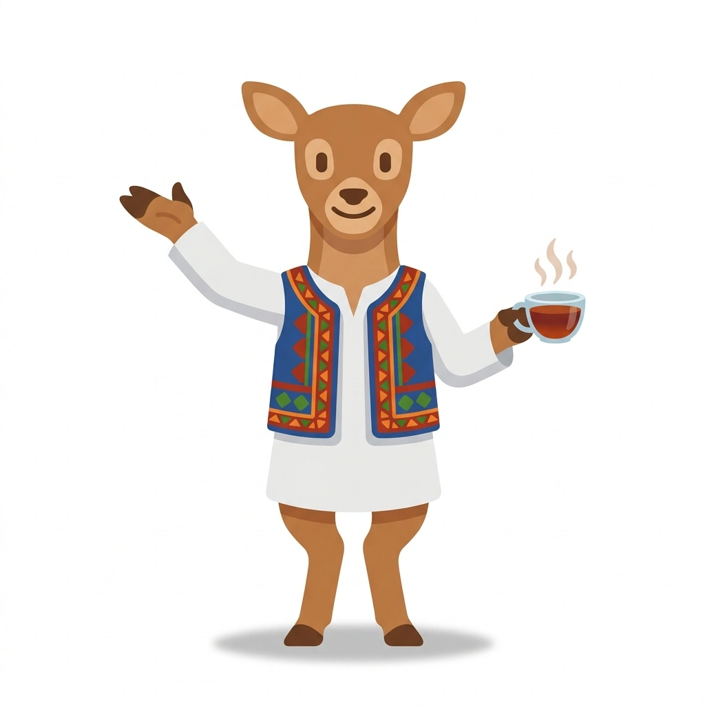 Daud the Deer, the guide who teaches the Spoken Dari in Conversation course
