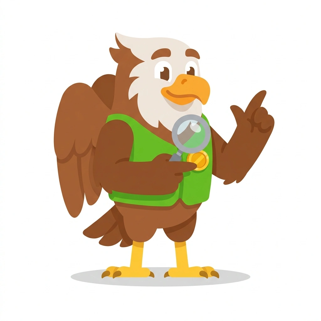 Eddie the Econ-Eagle, the guide who teaches the Economics for the Real World course