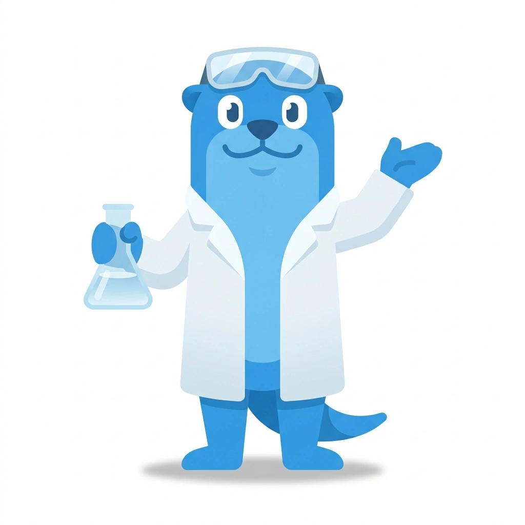 Pipette Pete, the guide who teaches the Pharmaceutical Quality Control course