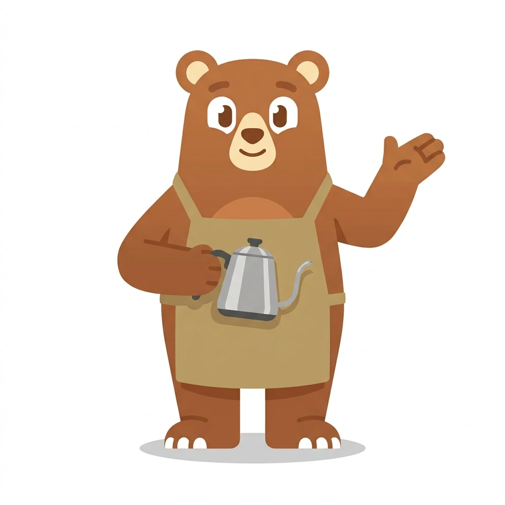Barista Benny, the guide who teaches the Dialing In Your Coffee course