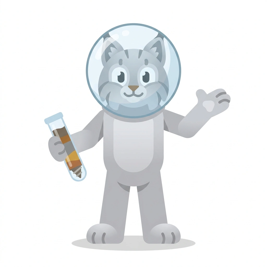 Luna the Lynx, the guide who teaches the The Science of the Moon course