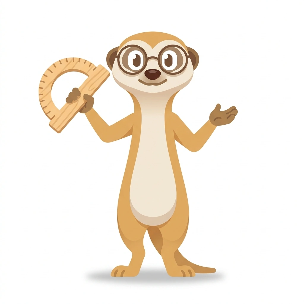 Milo the Meerkat, the guide who teaches the How Mathematics Works course