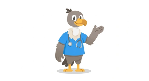 Vinnie the Vet-Tech Vulture