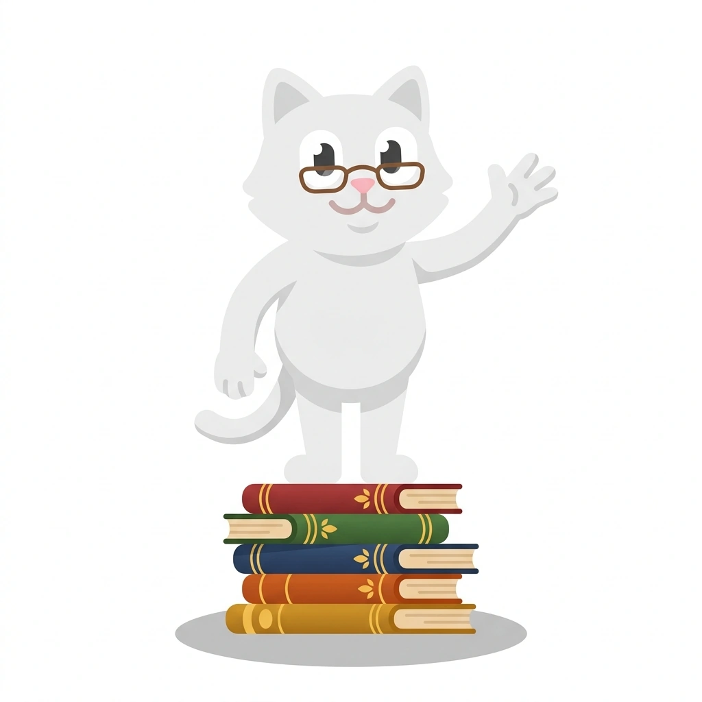 Mina the Muse, the guide who teaches the The Art of Modern Book Curation course