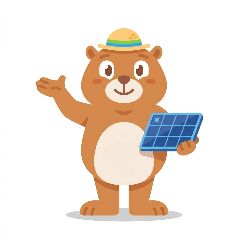 Gilly the Gopher, the guide who teaches the Living Off the Grid course