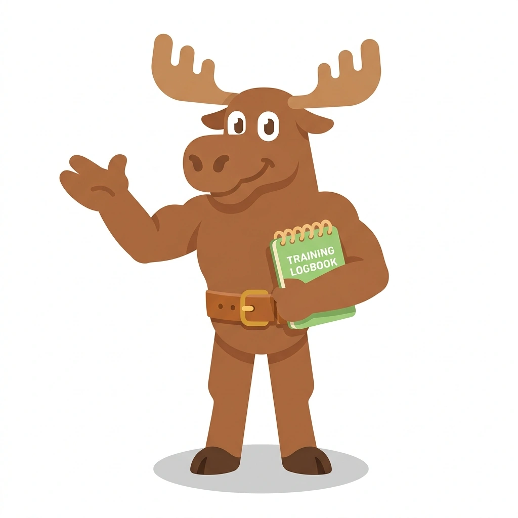 Milo the Moose, the guide who teaches the The Mechanics of Muscle Growth course