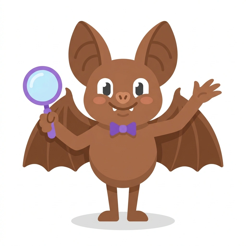 Barnaby the Bat, the guide who teaches the Reading People and Covert Influence course