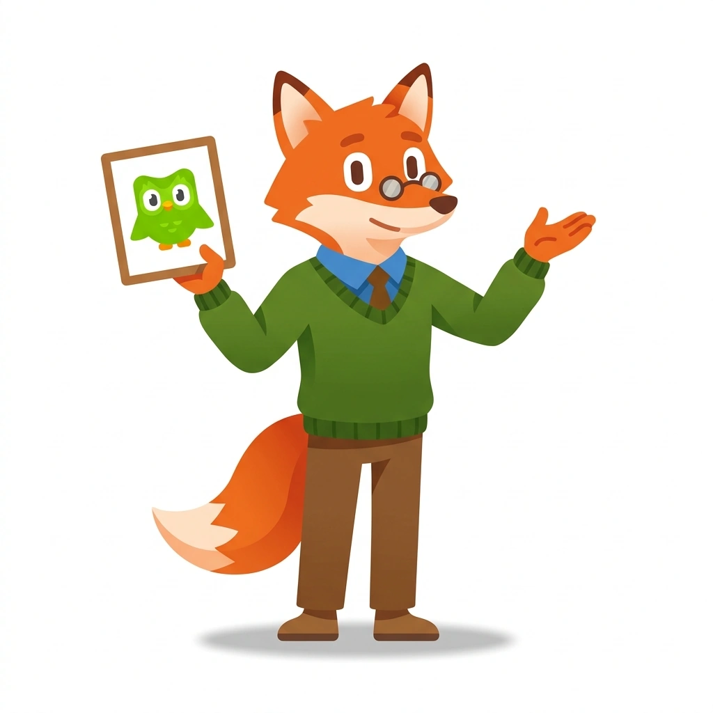 Finch the Fox, the guide who teaches the How Family Systems Work course