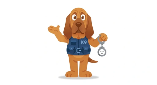 Badge the Bloodhound