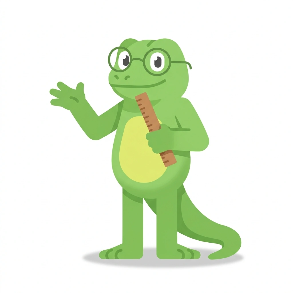 Iggy the Iguana, the guide who teaches the Techniques of Integration course