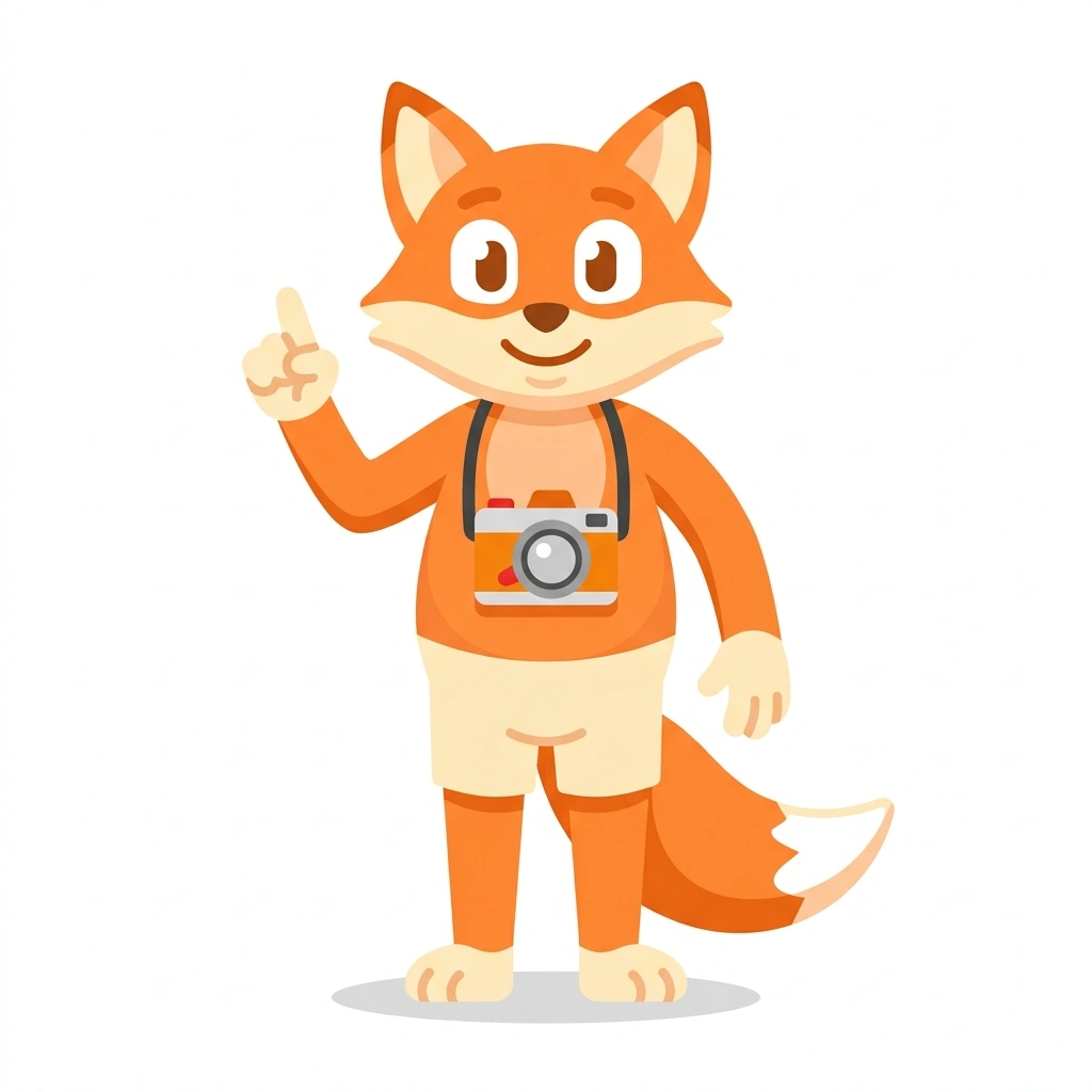 Flash the Fox, the guide who teaches the The Intentional Photographer course