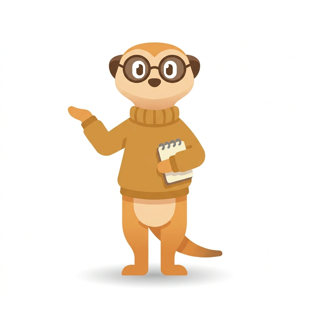 Milo the Meerkat, the guide who teaches the Psychology for Everyday Life course