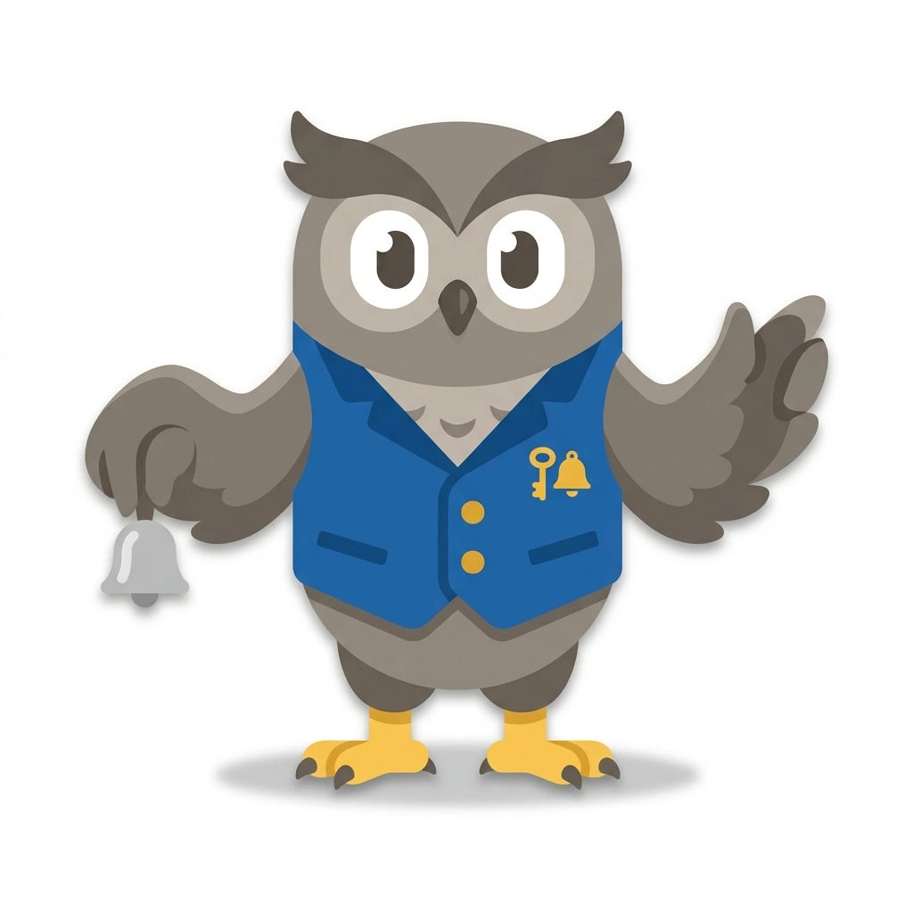 Hootie the Hotelier, the guide who teaches the Hospitality Consulting: The Guest-Centric Audit course