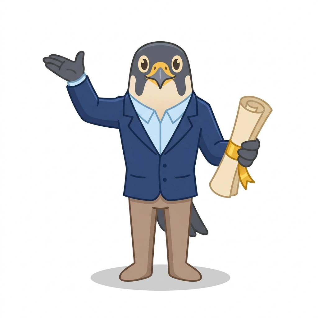 Faris the Falcon, the guide who teaches the Trade Payment Methods for Exporters course