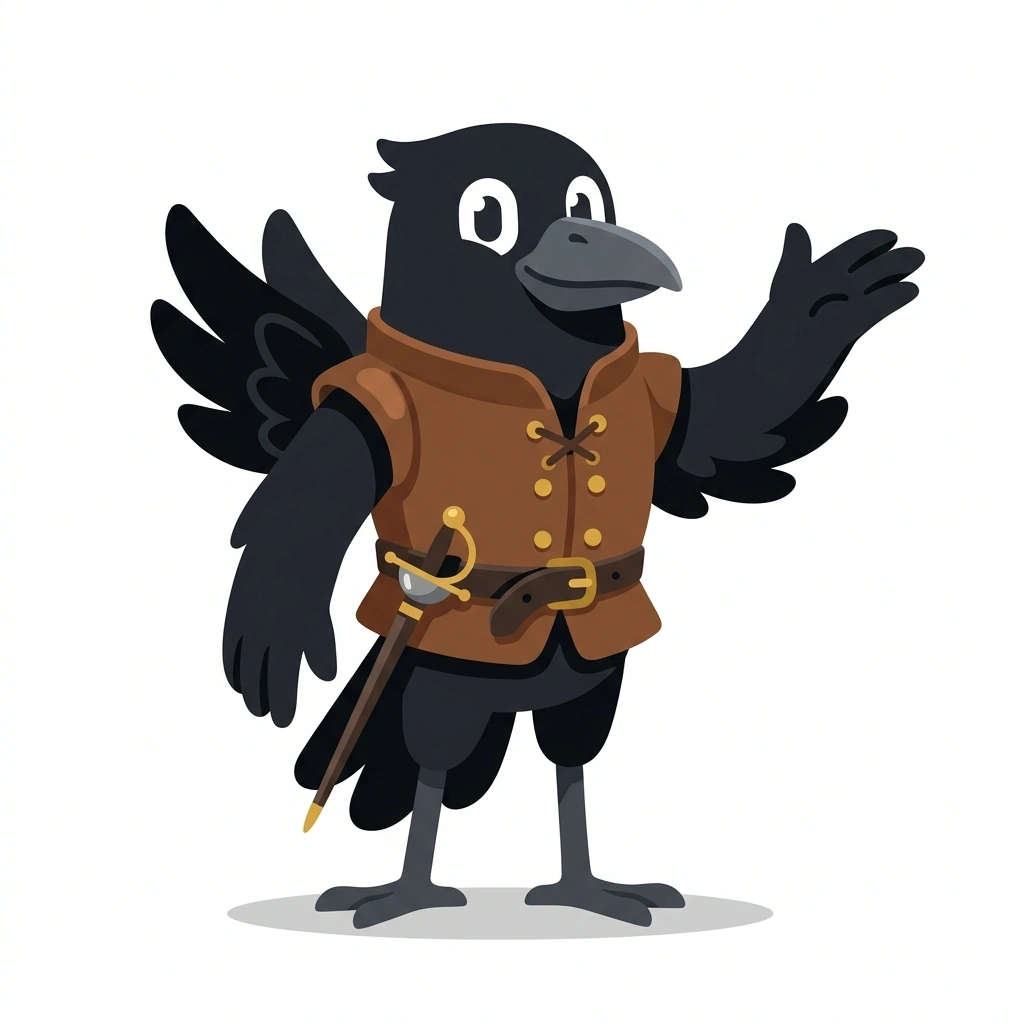 Capa the Crow, the guide who teaches the Caravaggio: Sword and Shadow course