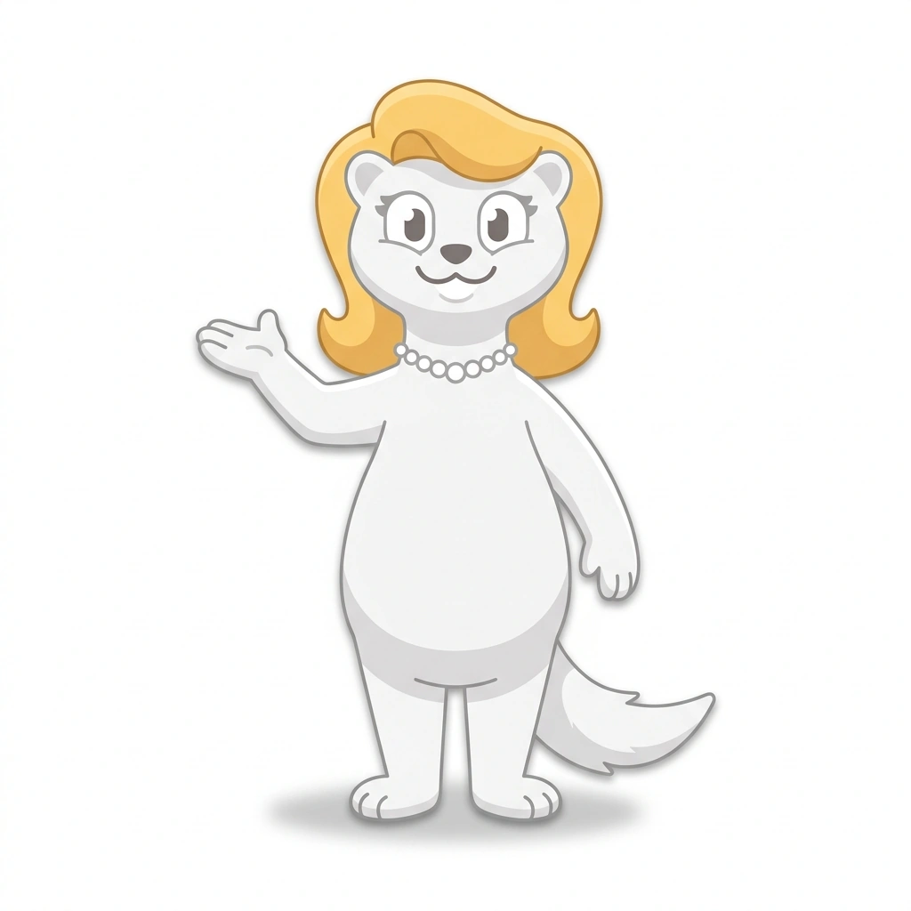 Marilyn the Mink, the guide who teaches the The Visual Iconography of Marilyn Monroe course