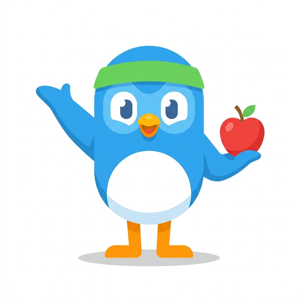 Pippa the Penguin, the guide who teaches the Weight Loss for Real Life course