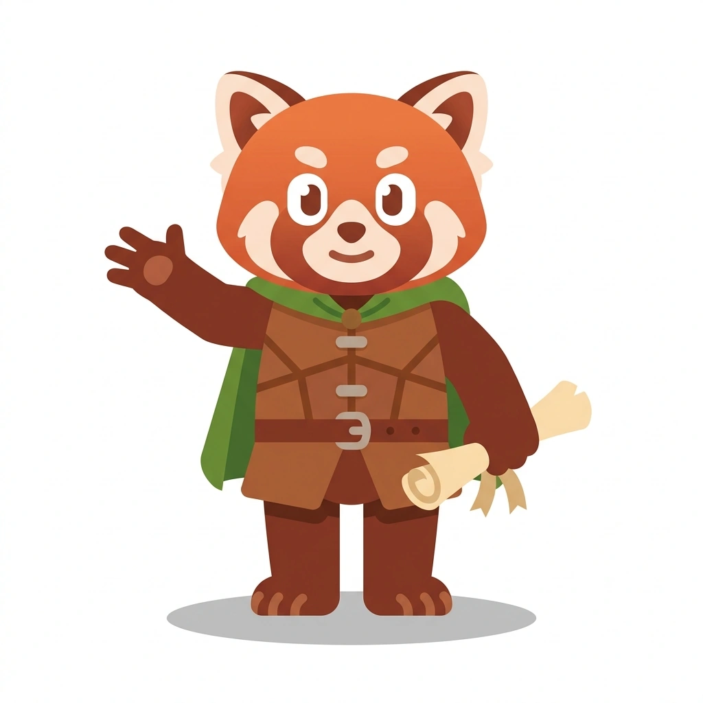 Pip the Pathfinder, the guide who teaches the Pathfinder: The Hero's Journey course