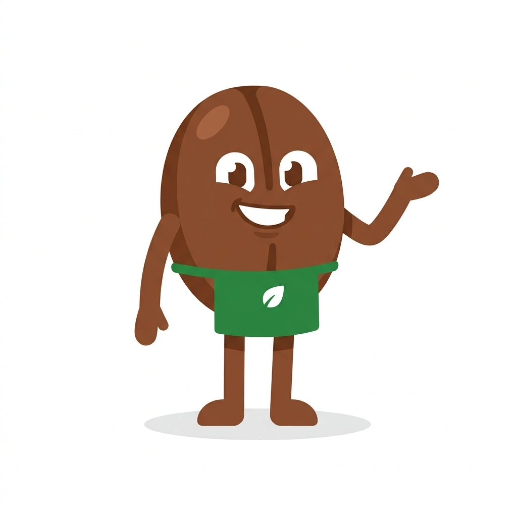 Bean-Bean the Barista, the guide who teaches the Brewing Better Coffee course