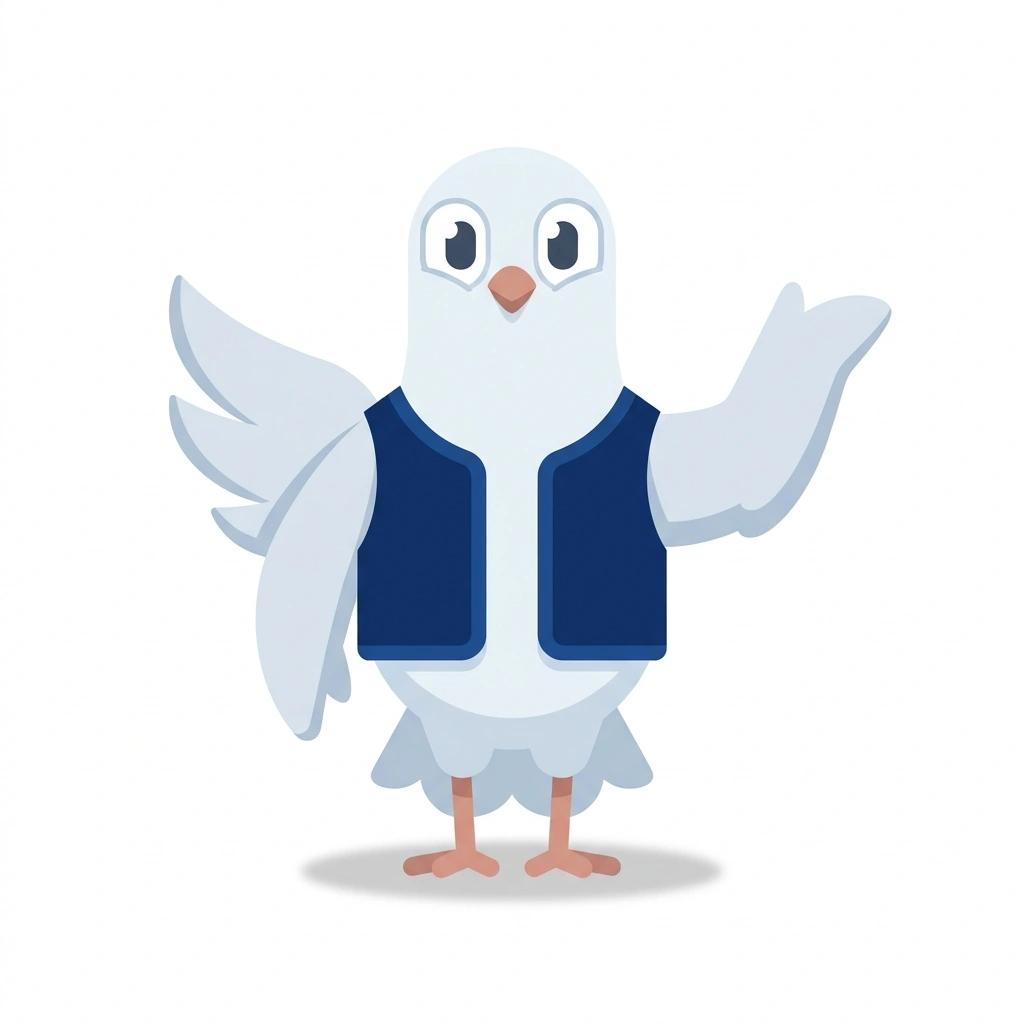 Darya the Dove, the guide who teaches the Active Spoken Dari course