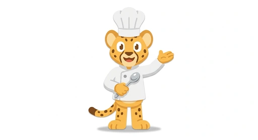 Chef Chive the Cheetah