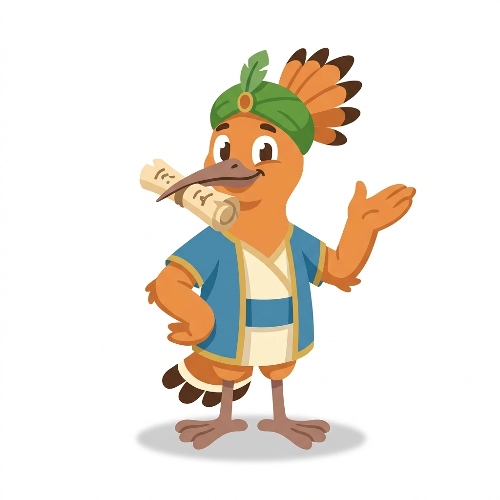Hadi the Hoopoe, the guide who teaches the Hermeticism and the Islamic Tradition course