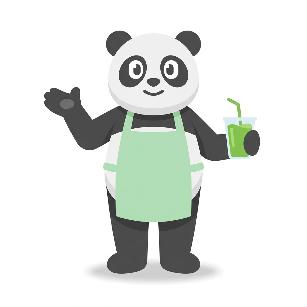 Pippa the Panda, the guide who teaches the Nutrition for Hormones and Clear Skin course