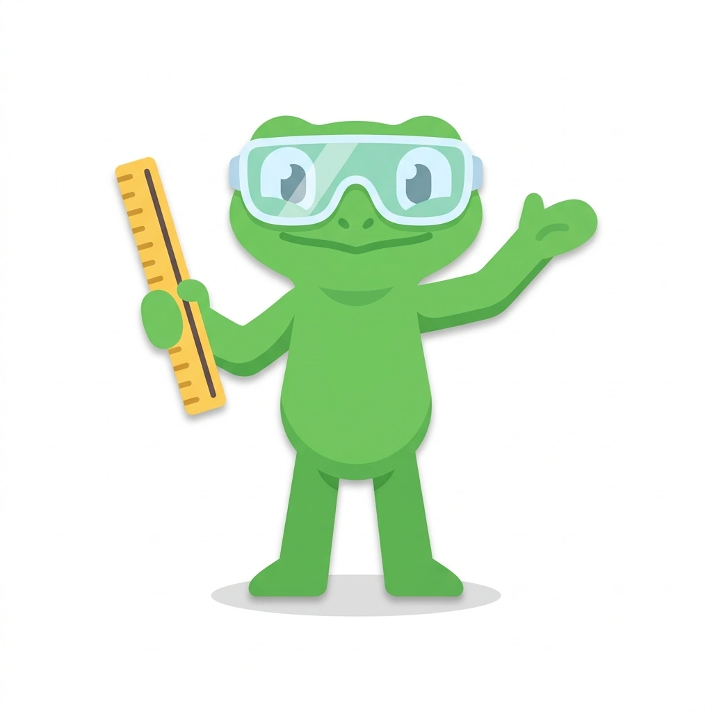Newton the Newt, the guide who teaches the Physics in Motion and Energy course