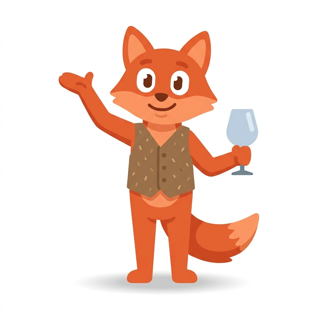 Vinny the Vintner, the guide who teaches the The Logic of the Label course