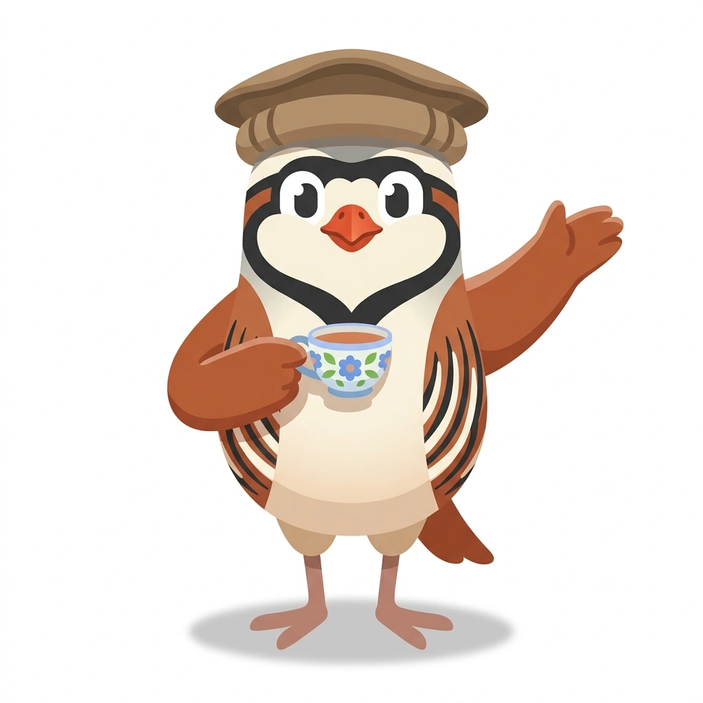 Pasha the Partridge, the guide who teaches the Everyday Spoken Pashto course