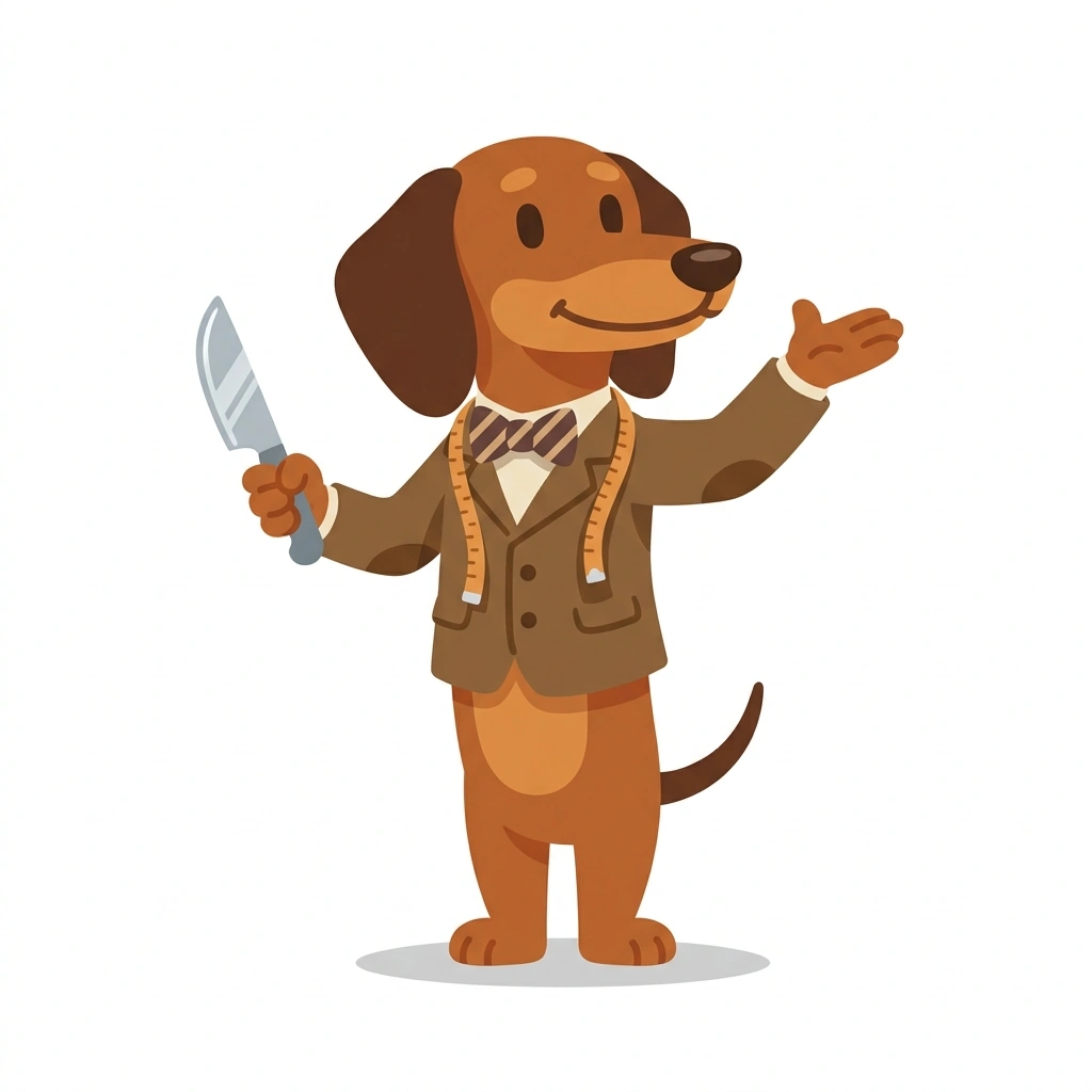 Dexter the Derby, the guide who teaches the Advanced Derby Shoe Design course