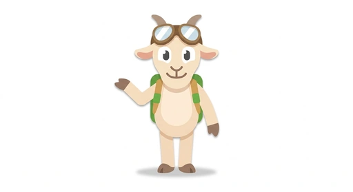 Gus the Goggles-Goat