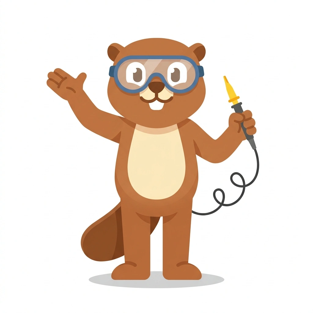 Bode the Beaver, the guide who teaches the Advanced Feedback Control Systems course
