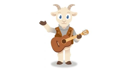 Gus the Guitar Goat