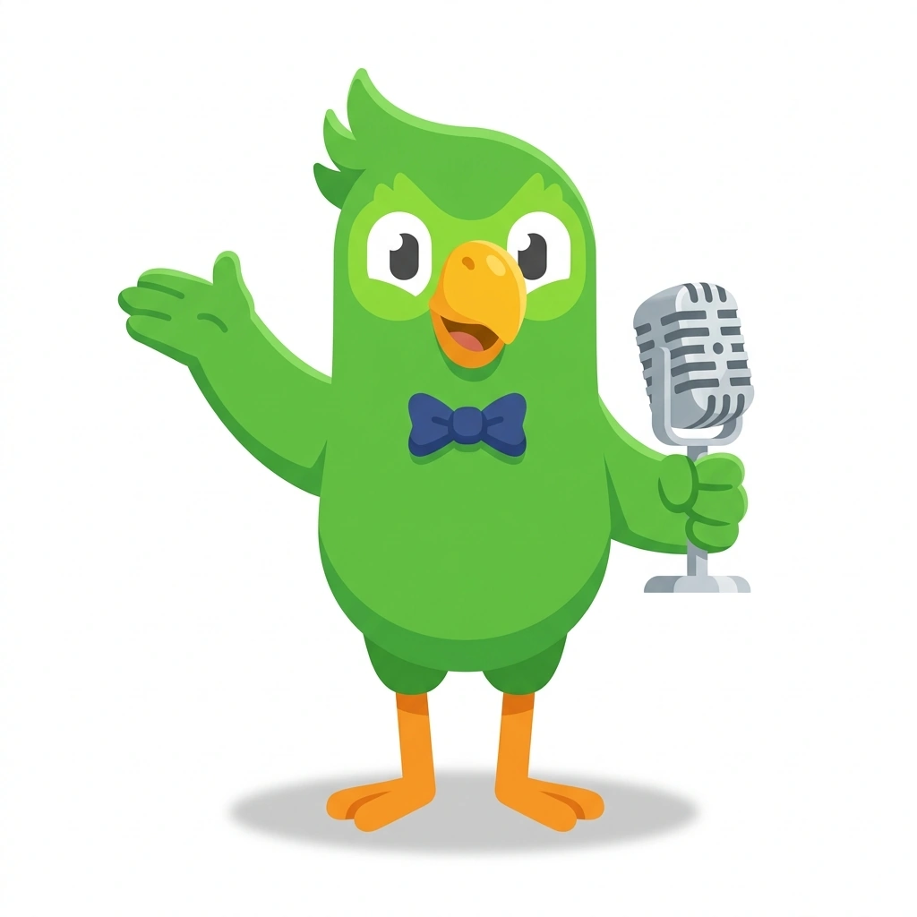 Percy the Parrot, the guide who teaches the Clear Articulation in Everyday Speech course