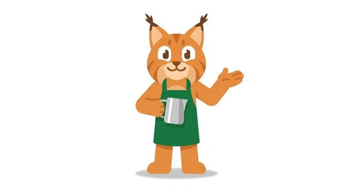 Latte Larry the Lynx