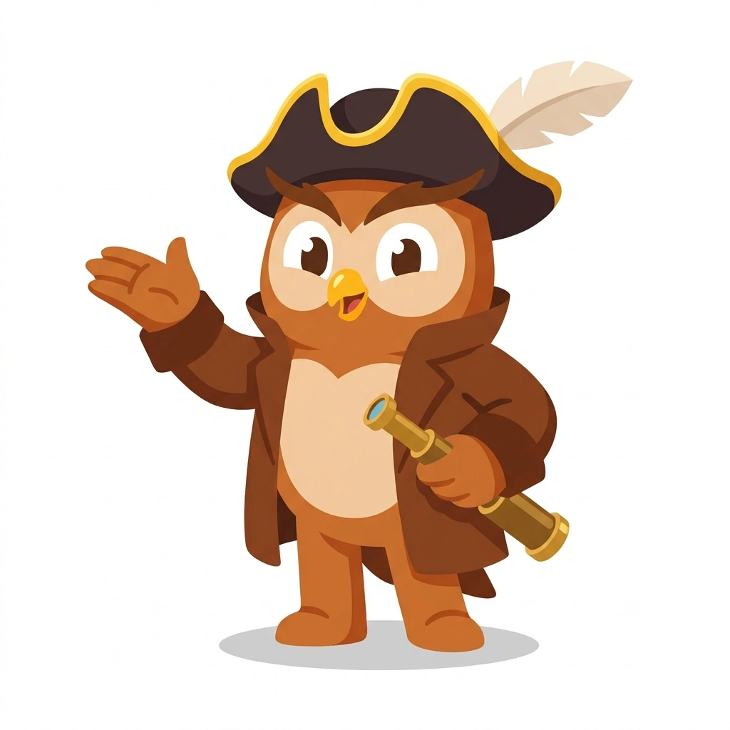 Barnaby the Brainy Buccaneer, the guide who teaches the Diagnostica dell'Intelligenza Superiore course