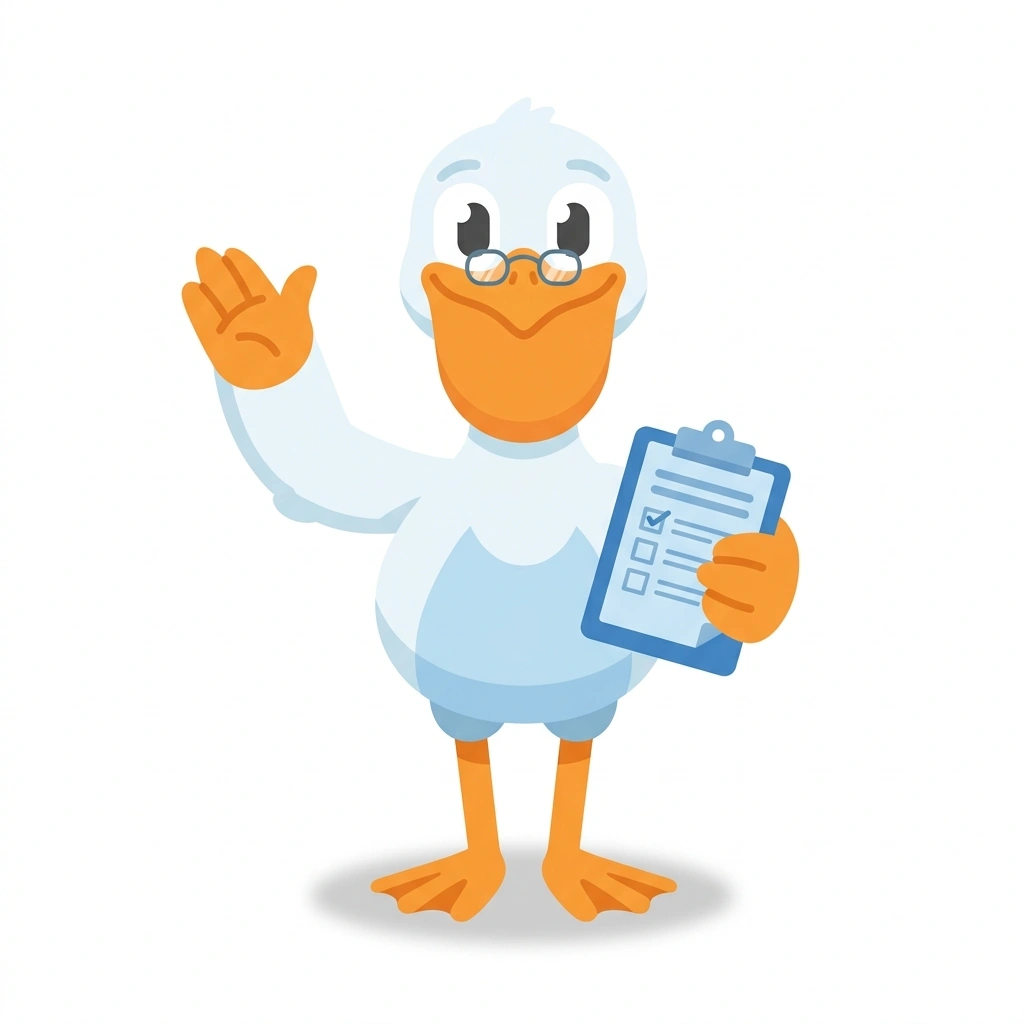 Pip the Pelican, the guide who teaches the Product Strategy, Metrics, and Economics course