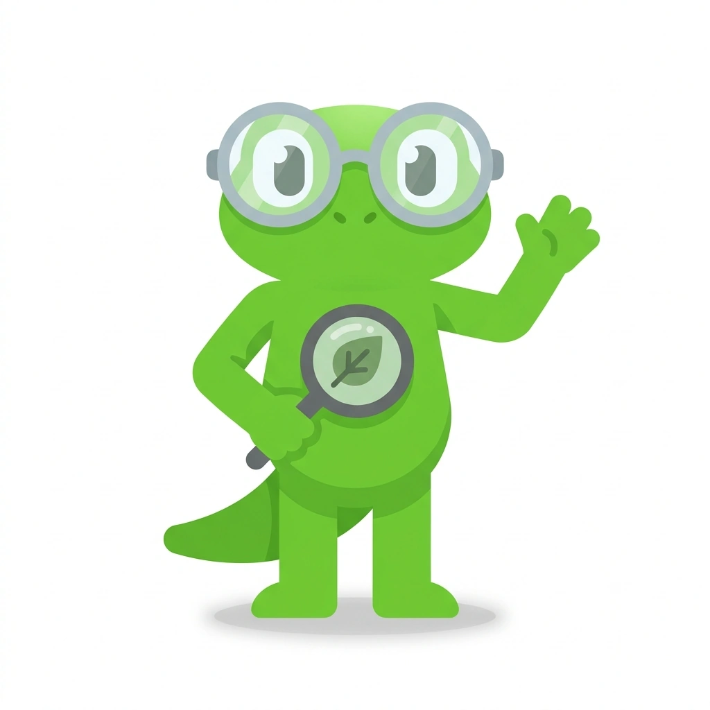 Newton the Newt, the guide who teaches the Thinking Like a Scientist course